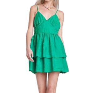 Beautiful green dress 👗